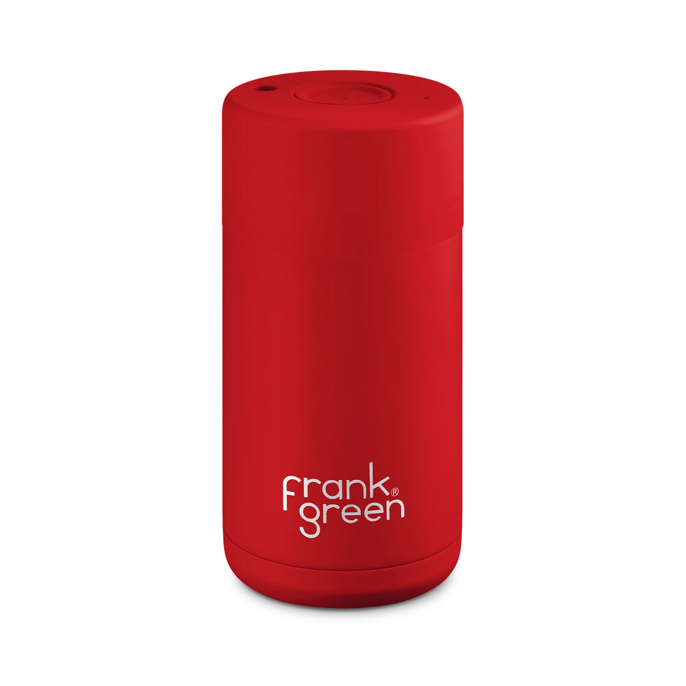 Frank Green Limited Edition Ceramic Reusable Cup 12oz - Atomic Red Mealtime Frank Green 