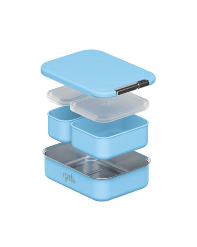 Frank Green Lunch Container - 56oz | Skye Blue Mealtime Frank Green 