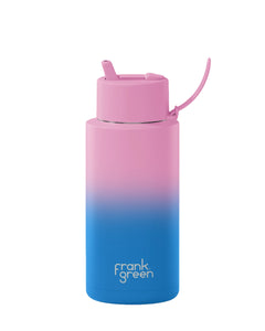 Frank Green Reusable Bottle - 34oz/1L | Gradient Wild Orchid