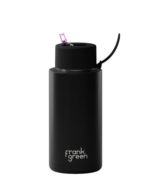 Frank Green Reusable Bottle - 34oz/1L | Midnight