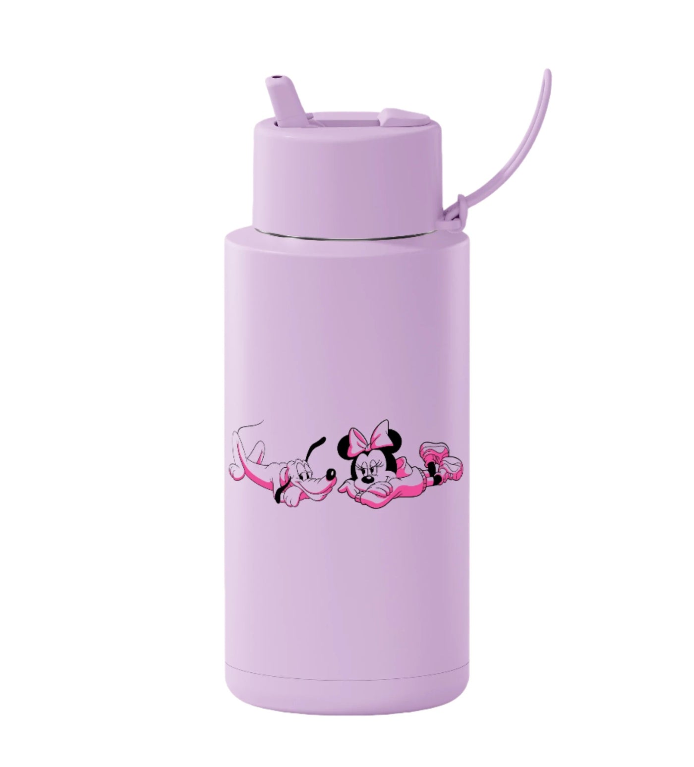 Frank Green Reusable Bottle - 34oz/1L | Minnie & Pluto Mealtime Frank Green 