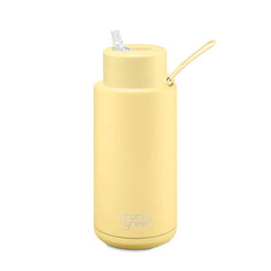 Frank Green Reusable Bottle - 34oz/1L | Buttermilk