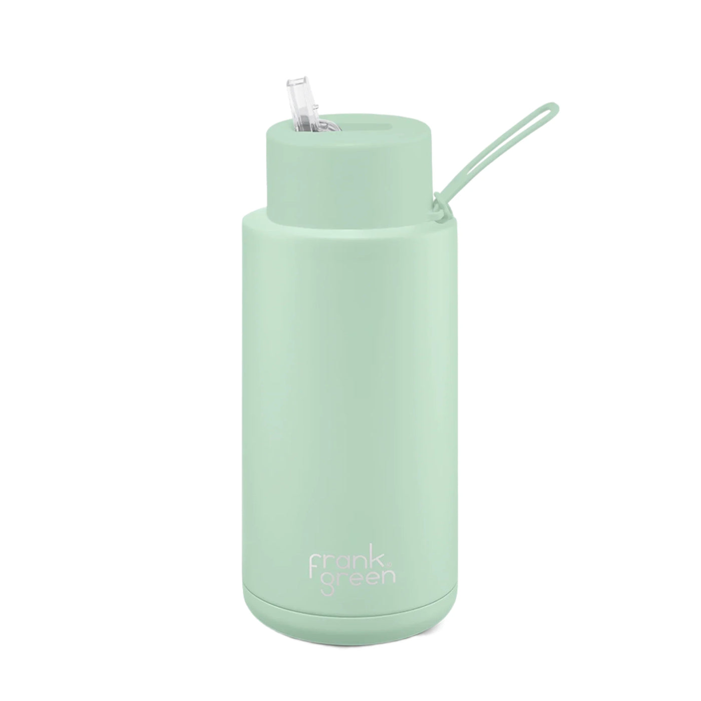 Frank Green Reusable Straw Bottle 34oz/1L - Mint Gelato Mealtime Frank Green 