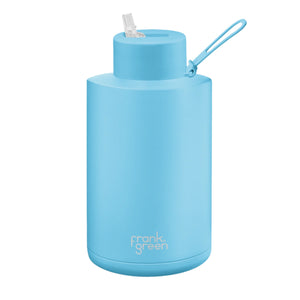 Frank Green Reusable Bottle - 68oz/2L | Sky Blue