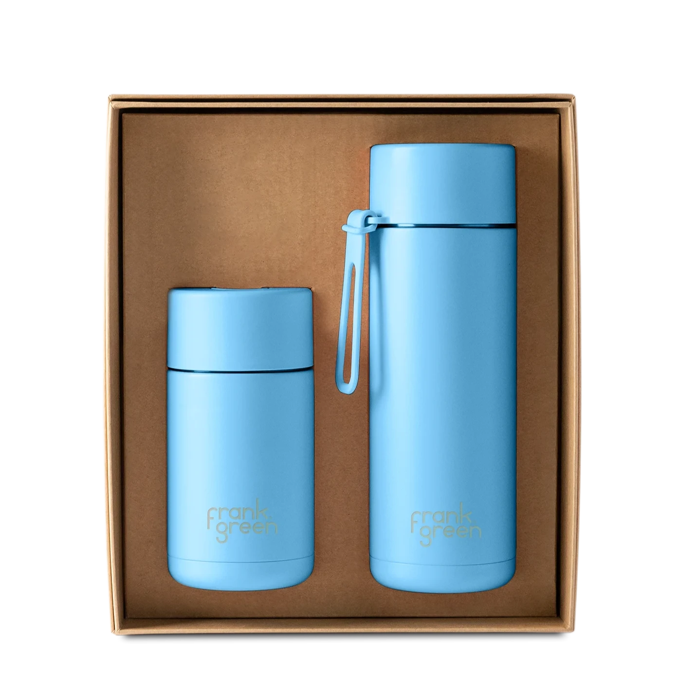 Frank Green The Essential Gift Set Small - Sky Blue Bottles Frank Green 