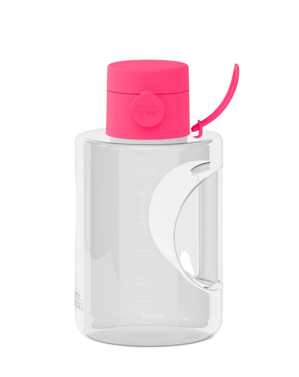 Frank Green Titan Reusable Bottle - 68oz/2L | Neon Pink Mealtime Frank Green 