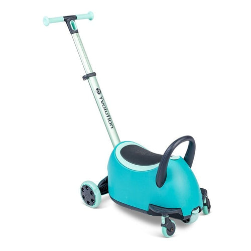 Yvolution - Glider Luna 5-in-1 Scooter & Ride-on | Green