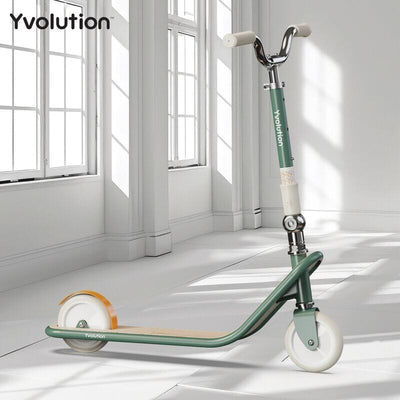 Glider Scooter - 2-Wheel Scooter Classic - Green Bikes Yvolution 