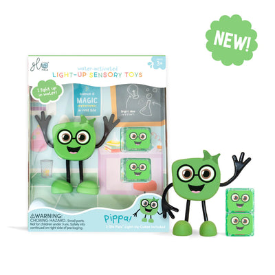 Glo Pals Character - Pippa Green New Design Bath Toy Glo Pals 