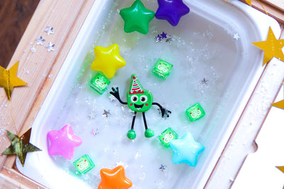 Glo Pals Cube - Christmas Limited Edition Bath Toy Glo Pals 