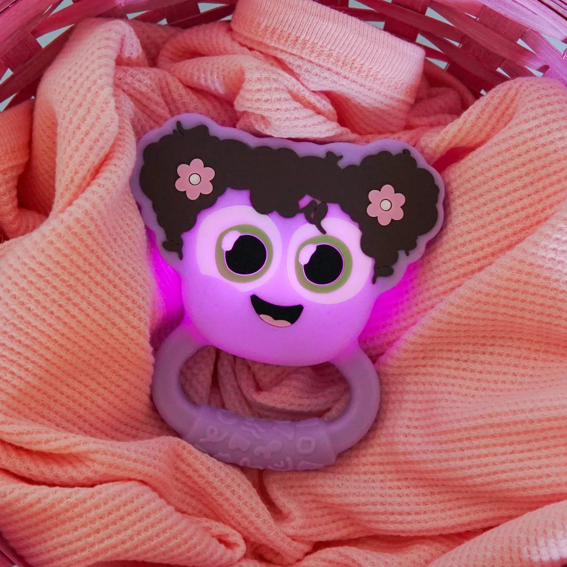 Glo Pals - Light Up Rattle | Lumi Purple