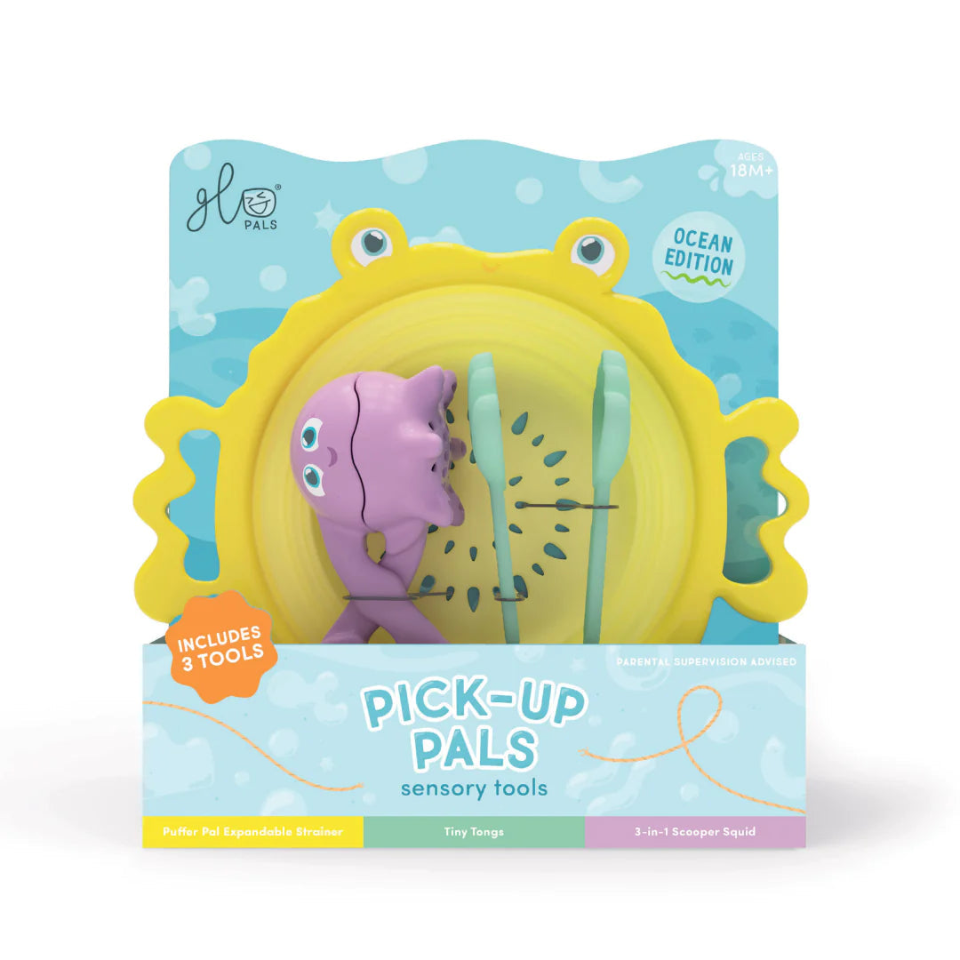 Glo Pals Sensory Pick Up Tool Set Bath Toy Glo Pals 