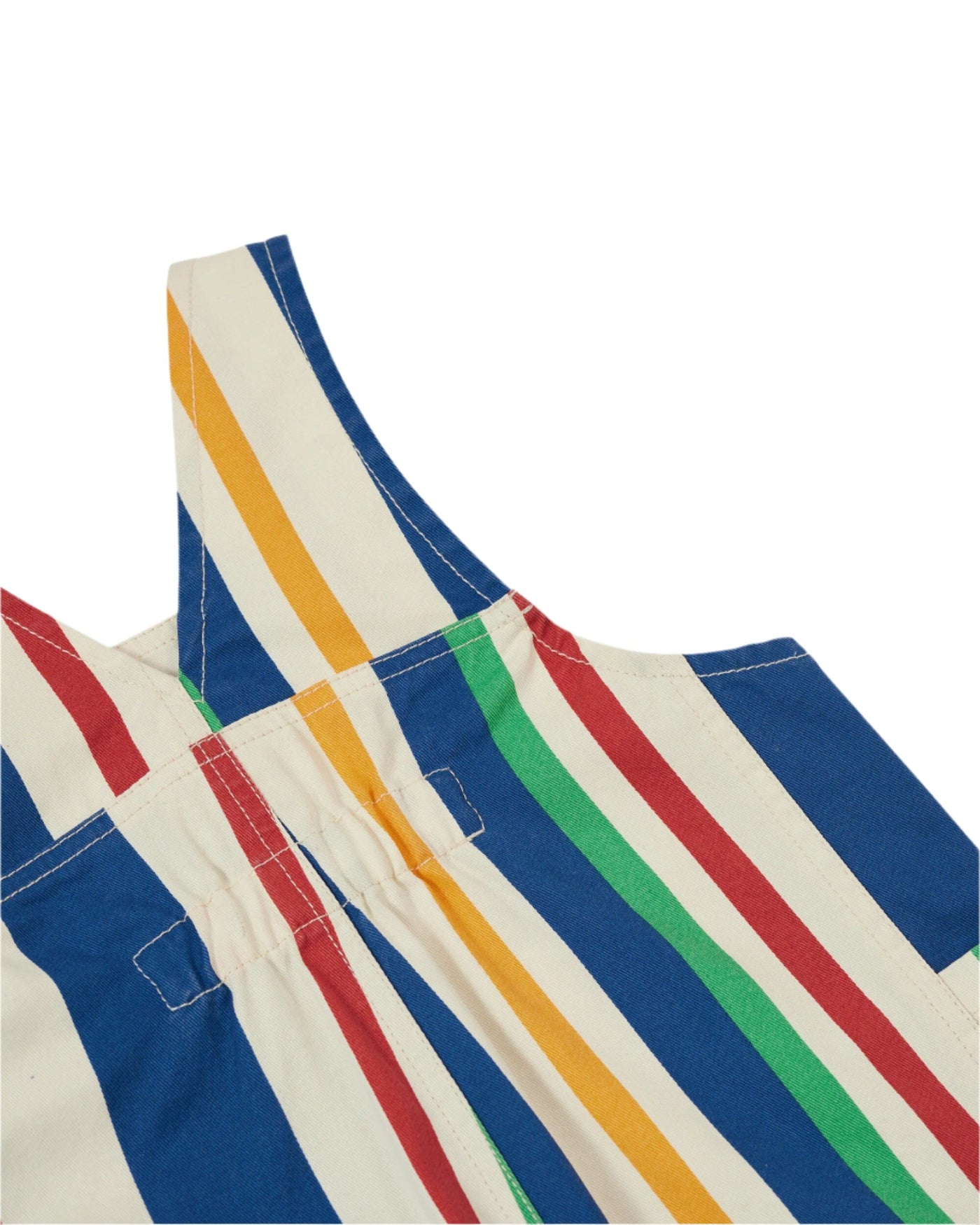 Goldie & Ace - 90'S Bold Stripe Burton Denim Pocket Overalls Overalls Goldie & Ace 