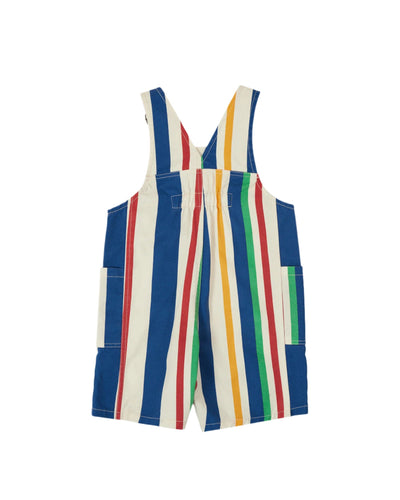 Goldie & Ace - 90'S Bold Stripe Burton Denim Pocket Overalls Overalls Goldie & Ace 