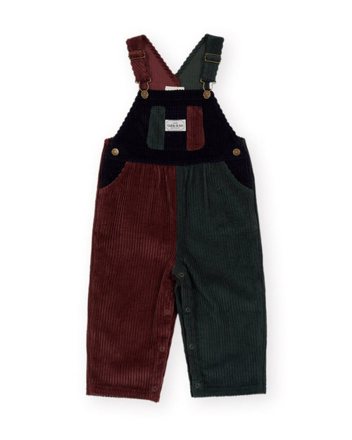 Goldie & Ace - Austin Corduroy Colour Block Overalls