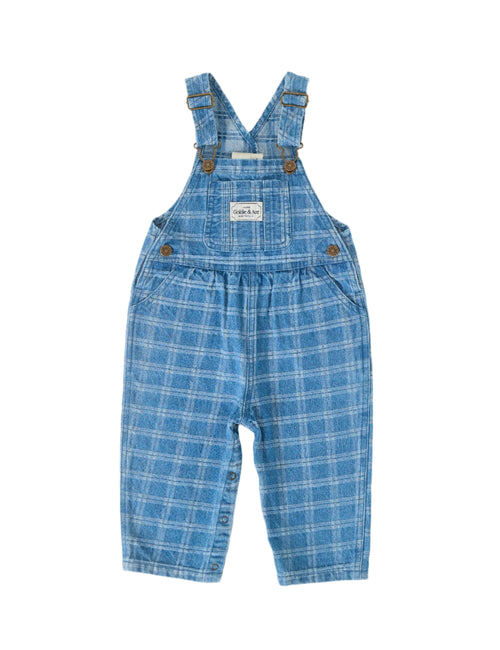 Goldie & Ace - Austin Denim Check Overalls