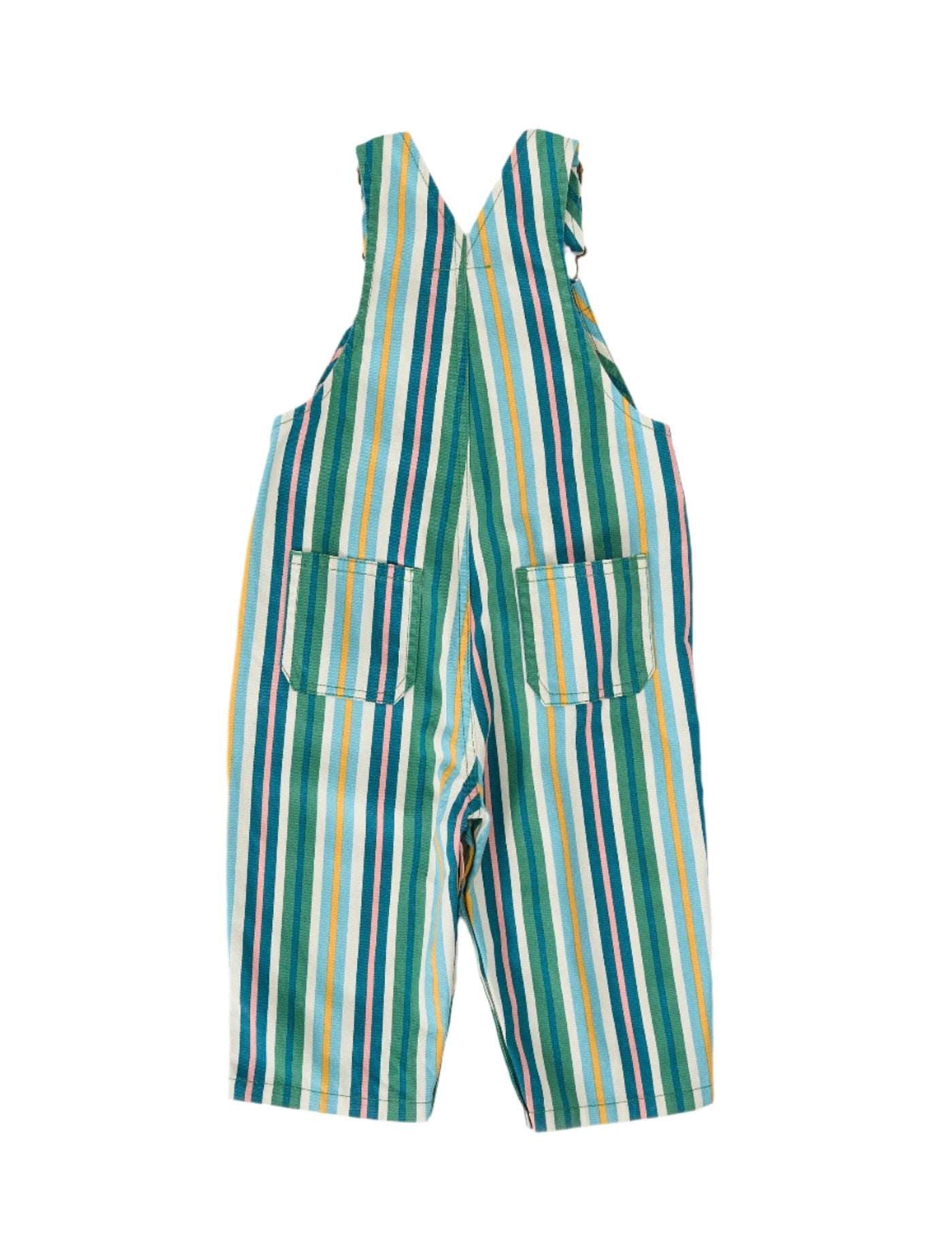 Goldie & Ace - Austin Denim Overalls | Evergreen Stripe Overalls Goldie & Ace 