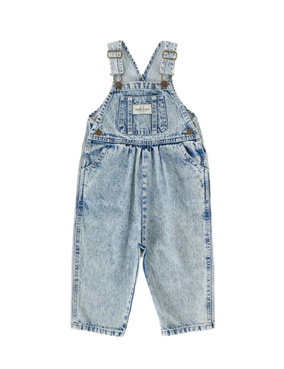 Goldie & Ace - Austin Vintage Washed Denim Overalls Overalls Goldie & Ace 