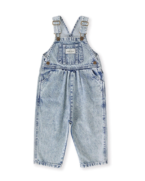 Goldie & Ace - Austin Vintage Washed Denim Overalls