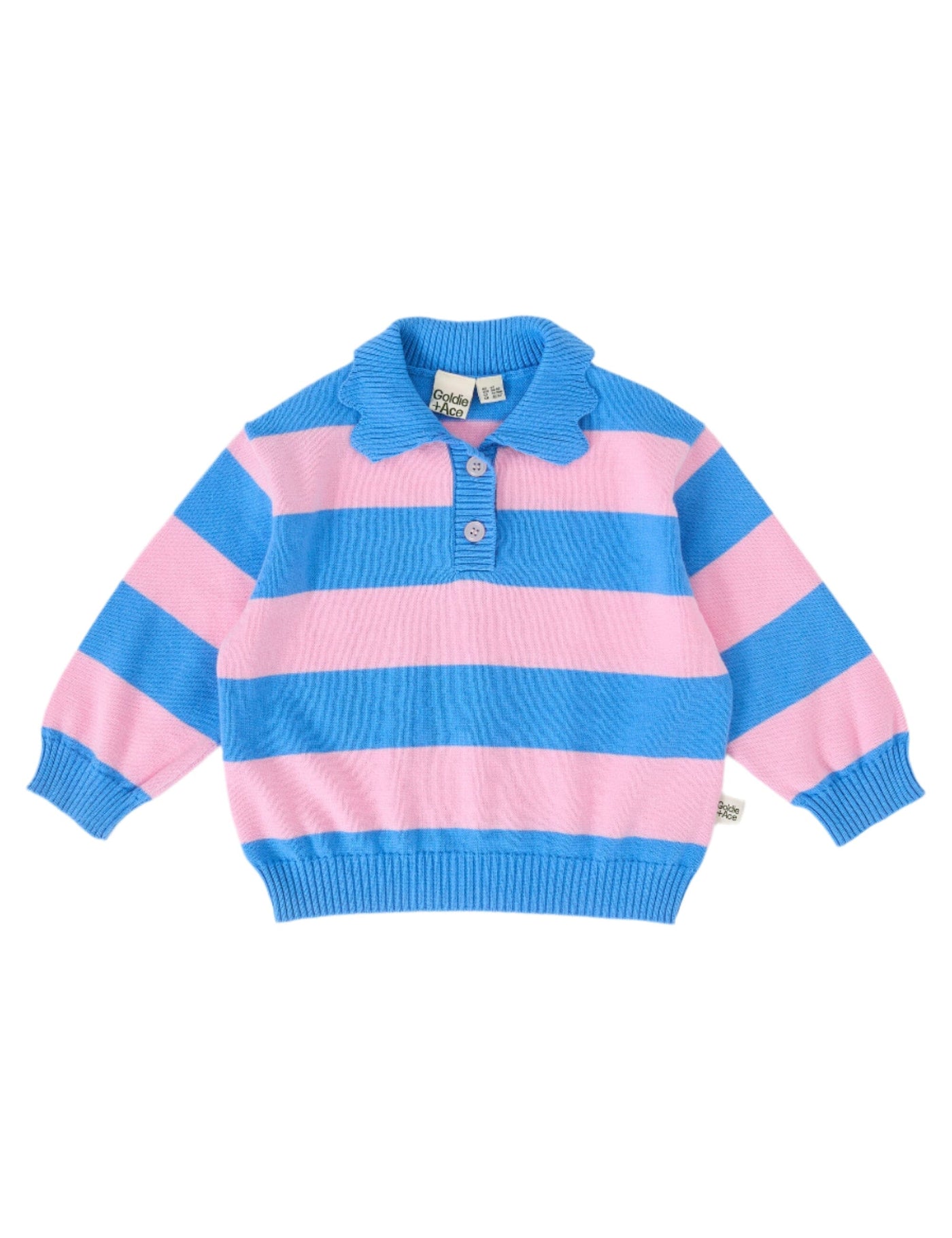 Goldie & Ace - Ava Collared Knit Jumper Jumper Goldie & Ace 