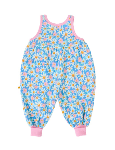 Goldie & Ace - Balloon Overall Romper | Seaside Daisy Romper Goldie & Ace 