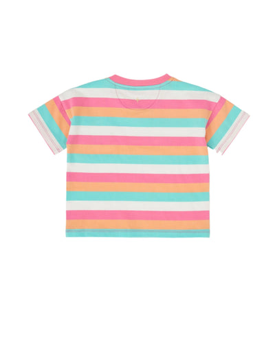 Goldie & Ace - Beach Club Stripe T-Shirt Short Sleeve T-Shirt Goldie & Ace 