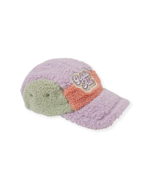 Goldie & Ace - Blair Sherpa Cap | Lilac/Peach/Mint