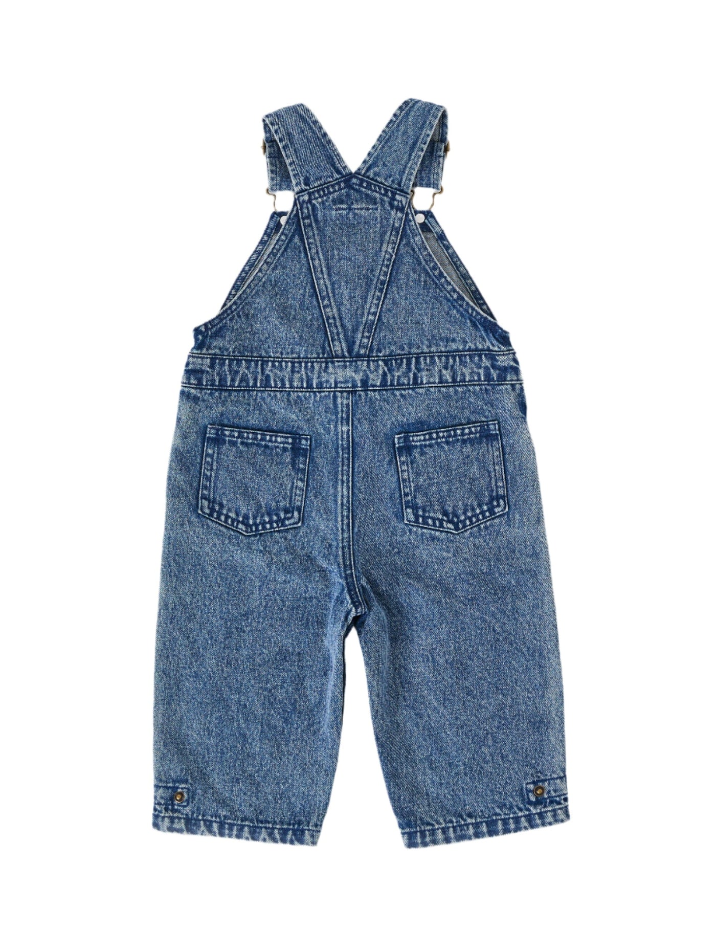 Goldie & Ace - Blake Vintage Washed Denim Overalls Overalls Goldie & Ace 