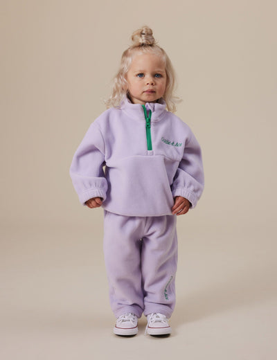 Goldie & Ace - Bobbi Polar Fleece Sweater | Lilac Jumper Goldie & Ace 