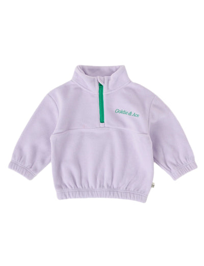 Goldie & Ace - Bobbi Polar Fleece Sweater | Lilac Jumper Goldie & Ace 