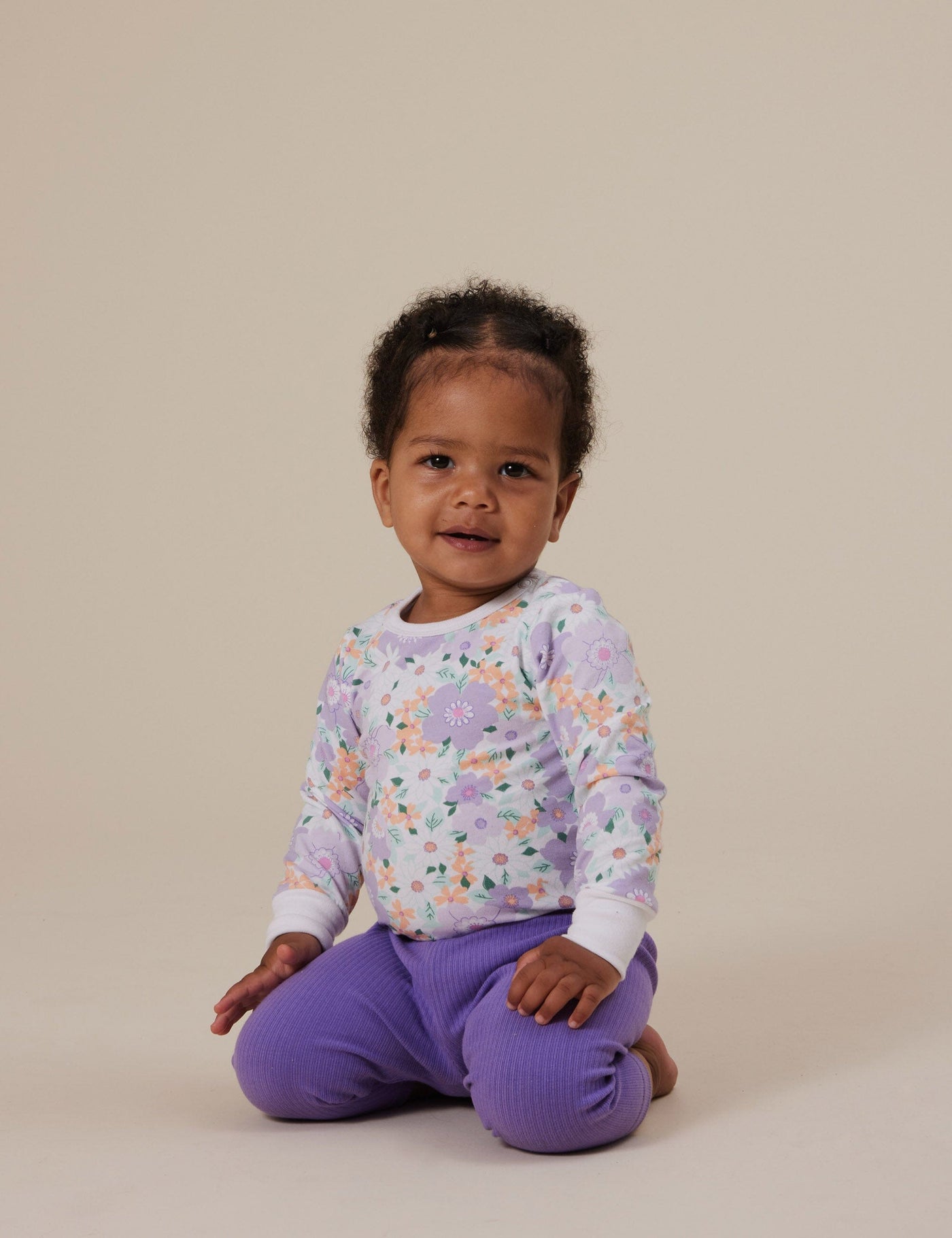 Goldie & Ace - Bowie Rib Legging | Grape Leggings Goldie & Ace 