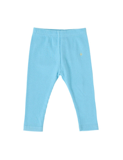 Goldie & Ace - Bowie Rib Legging | Sky Blue Leggings Goldie & Ace 