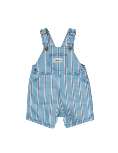 Goldie & Ace - Burton Classic Stripe Denim Overalls Overalls Goldie & Ace 