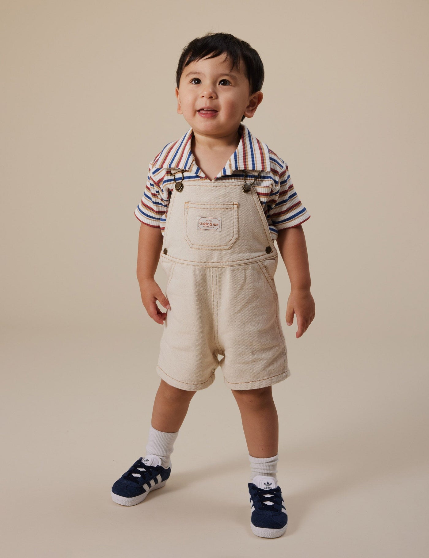 Goldie & Ace - Burton Denim Overalls | Oat Overalls Goldie & Ace 