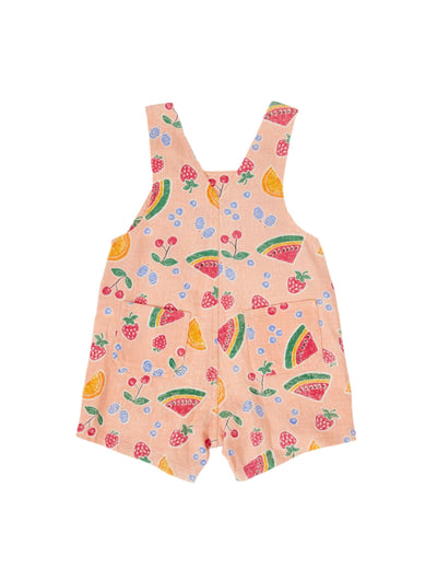 Goldie & Ace - Burton Fruit Salad Linen Overalls Overalls Goldie & Ace 