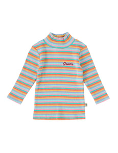 Goldie & Ace - Candy Stripe Embroidered Rib Skivvy