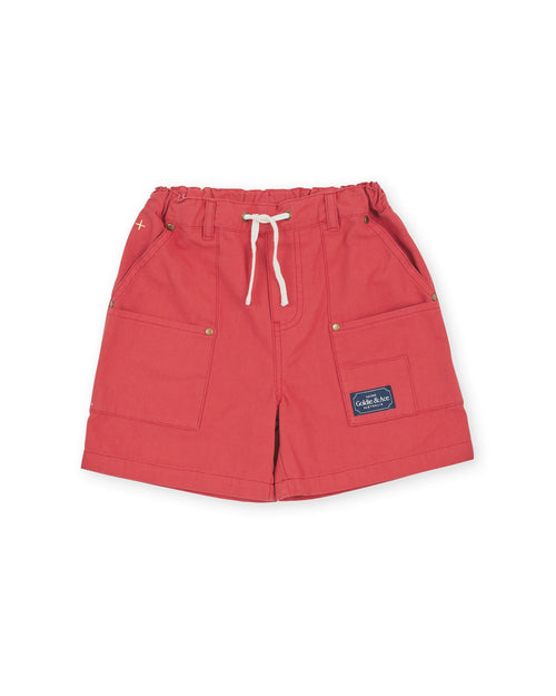 Goldie & Ace - Carpenter Short | Red