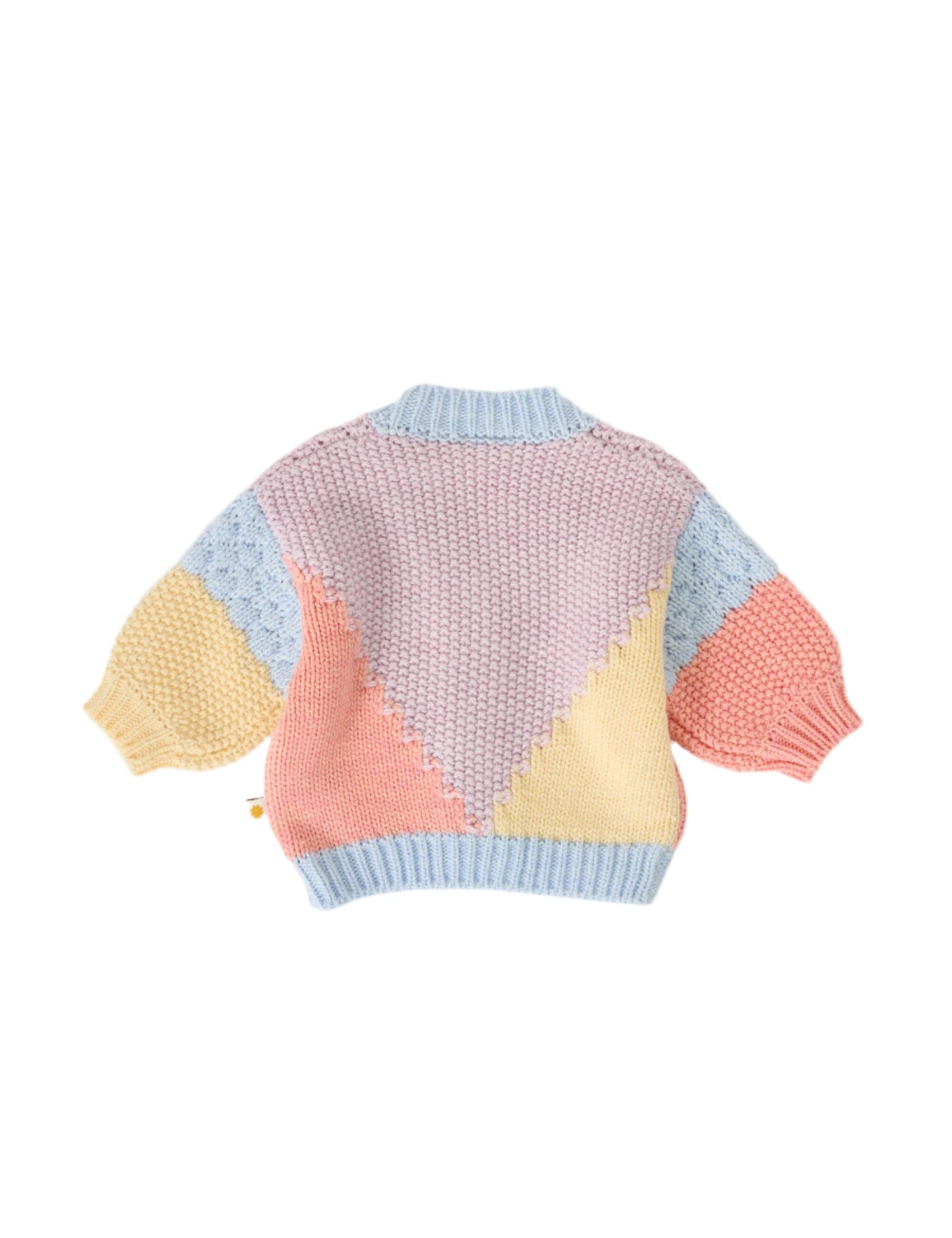 Goldie & Ace - Colour Block Knit Cardigan Cardigan Goldie & Ace 