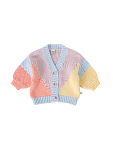 Goldie & Ace - Colour Block Knit Cardigan