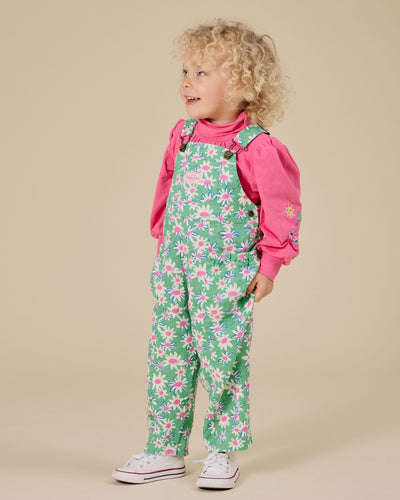 Goldie & Ace - Daisy Patch Austin Pocket Overalls Overalls Goldie & Ace 