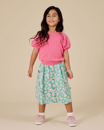 Goldie & Ace - Daisy Patch Presley Pocket Skirt Skirts Goldie & Ace 