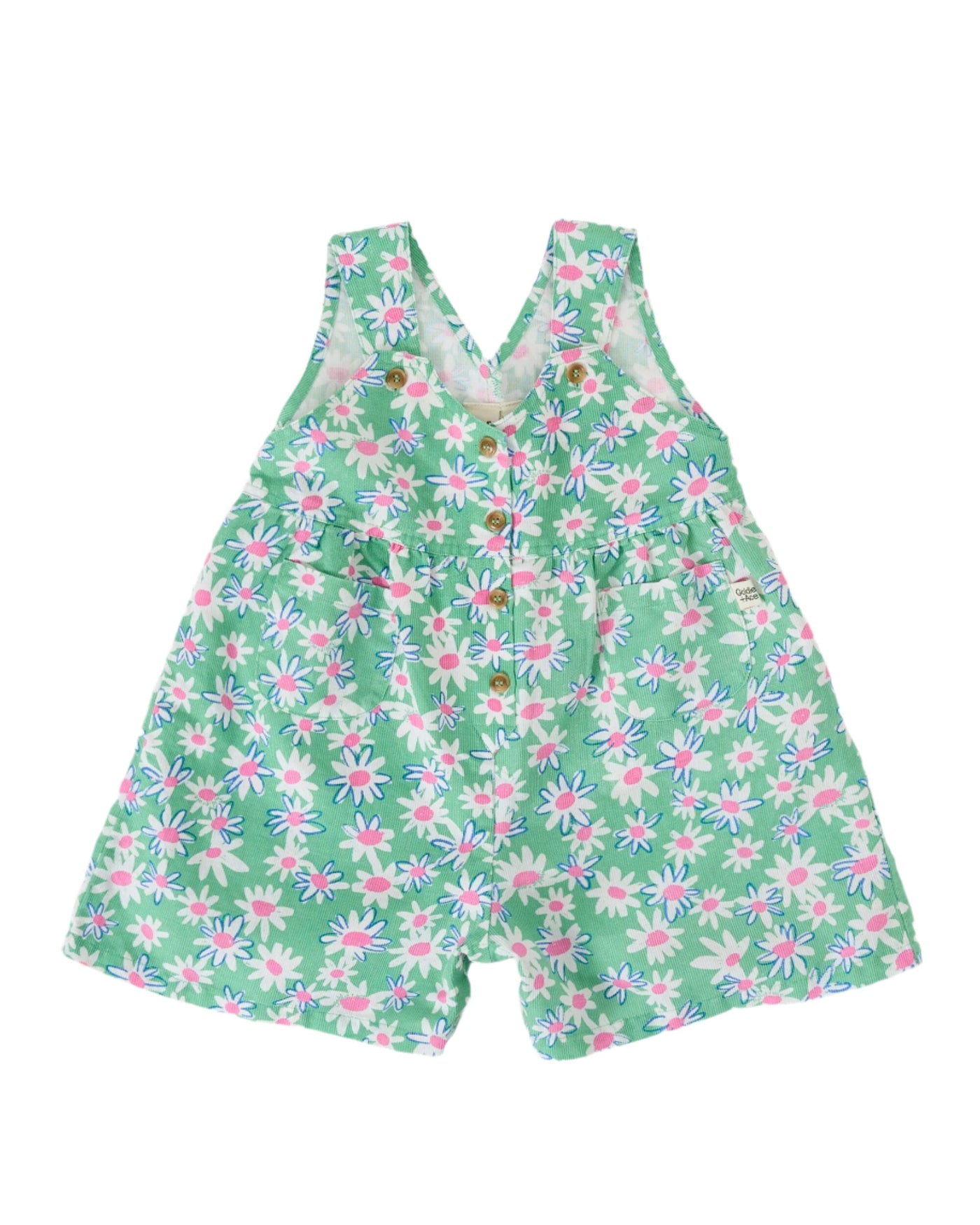Goldie & Ace - Daisy Patch Sara Shortalls Overalls Goldie & Ace 