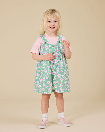 Goldie & Ace - Daisy Patch Sara Shortalls Overalls Goldie & Ace 