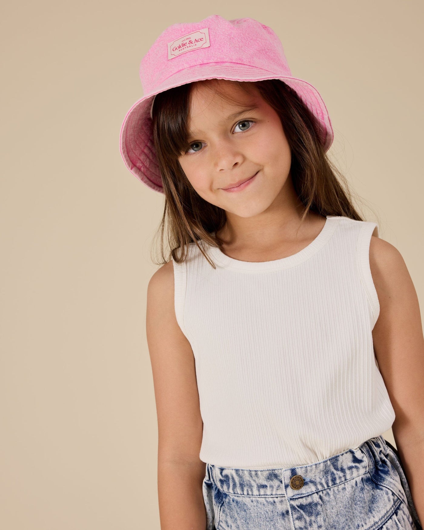 Goldie & Ace - Denim Bucket Hat Sun Hat Goldie & Ace 