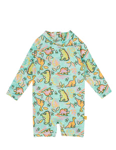 Goldie & Ace - Dino Jungle Short Leg Swimsuit