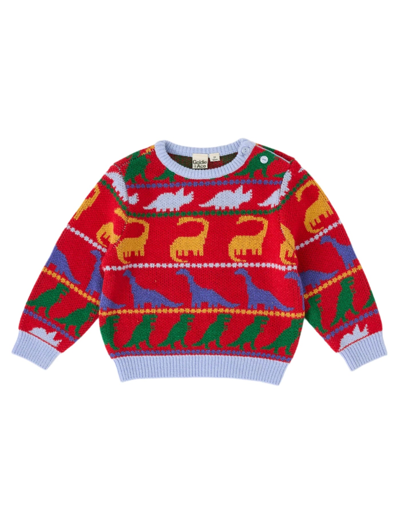 Goldie & Ace - Dino Knit Jumper Jumper Goldie & Ace 