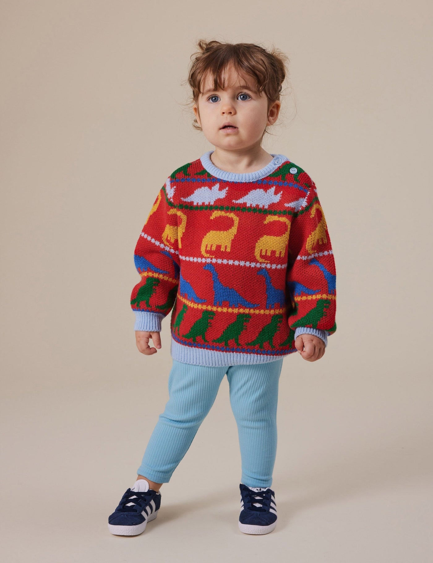 Goldie & Ace - Dino Knit Jumper Jumper Goldie & Ace 