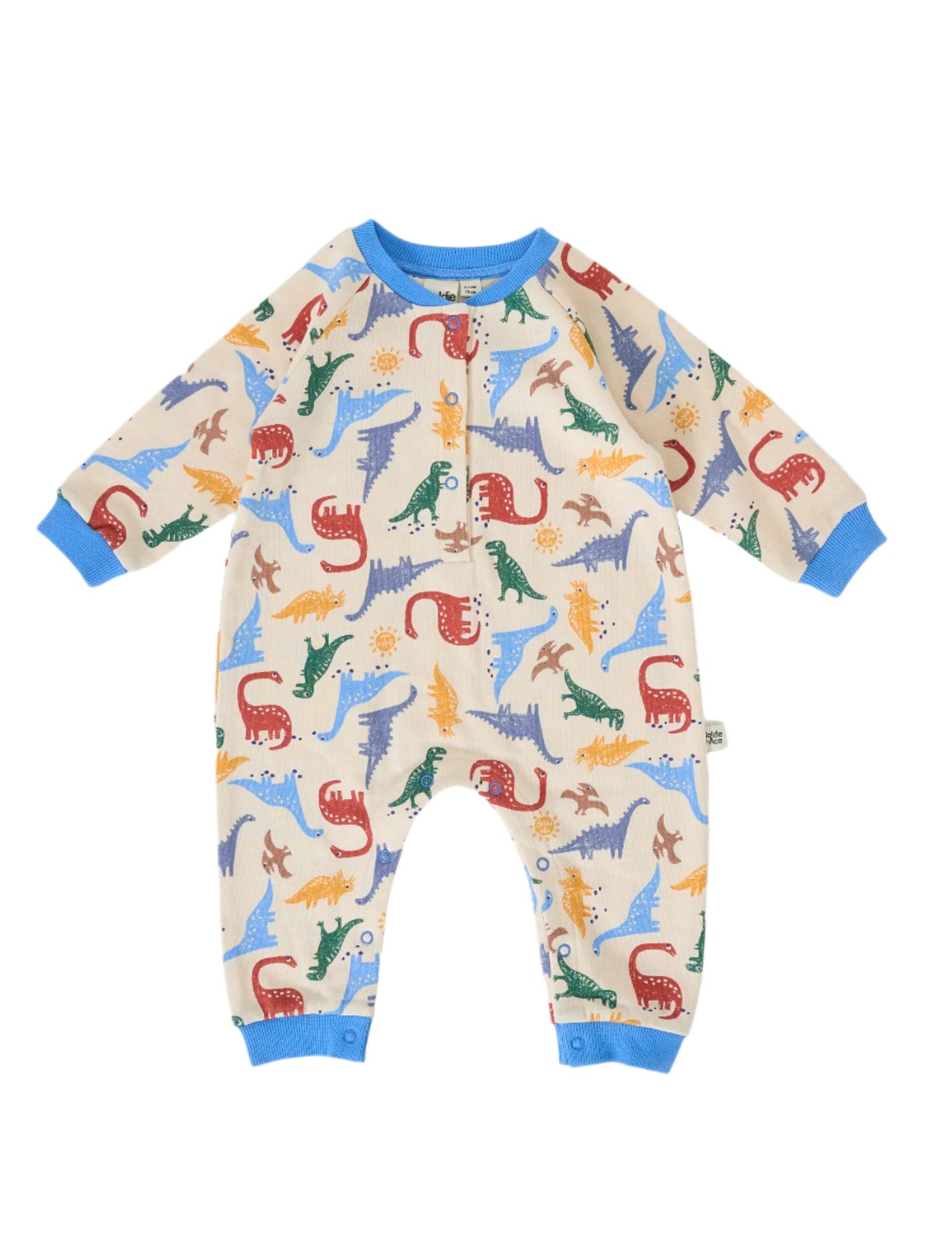 Goldie & Ace - Dino-Mite Relaxed Terry Romper Romper Goldie & Ace 