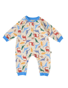 Goldie & Ace - Dino-Mite Relaxed Terry Romper