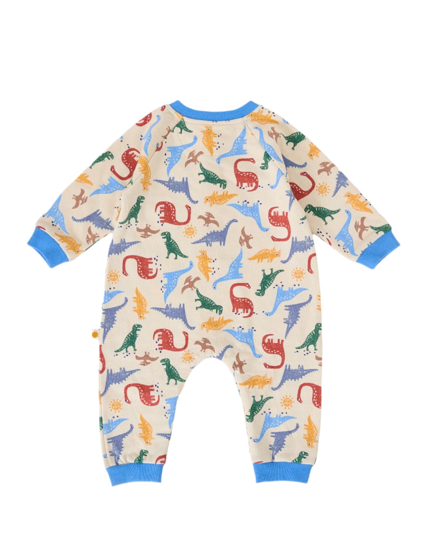 Goldie & Ace - Dino-Mite Relaxed Terry Romper Romper Goldie & Ace 